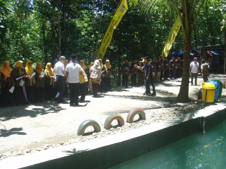 PERESMIAN DESA WISATA AIR TERJUN KLAMPOK DAN PEMANDIAN AIR TERJUN DESA SOKA SELOHARJO