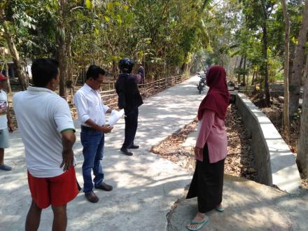 Verifikasi Pembangunan 2020 Desa Seloharjo.