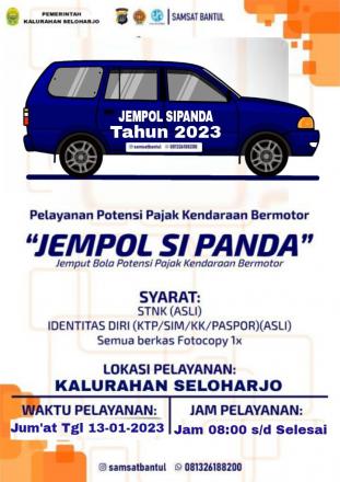 LAYANAN JEMPOL SI PANDA 