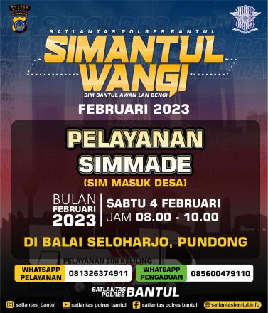 LAYANAN SIMADE DI BUKA KEMBALI NANTI!!! (Jumat, 03 Februari)