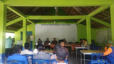 Sosialisasi program padat karya dari Dinaskertrans Kab Bantul di Padukuhan Dermojurang