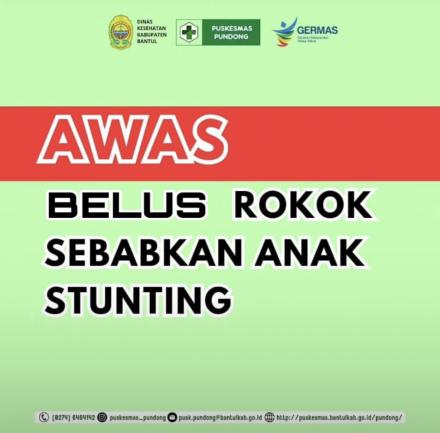 BELUS ROKOK SEBABKAN STUNTING