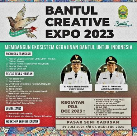 SELOHARJO IKUT BERPARTISIPASI MENYUGUHKAN PRODUK UNGGULAN DALAM BANTUL EXPO 2023