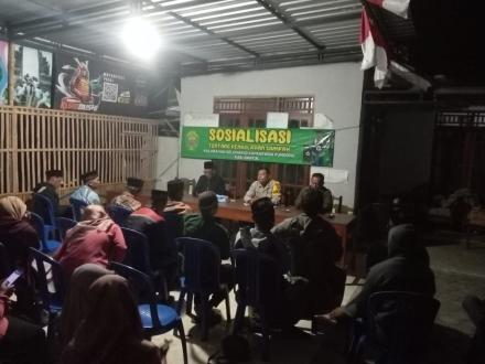 Sosialisasi Tentang Pengolahan Sampah di Padukuhan Karangasem