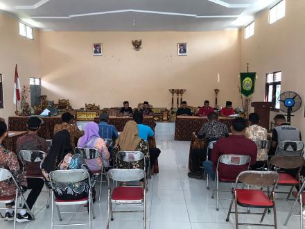 Koordinasi Bersama Pamong, Staf serta Dukuh Seloharjo