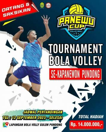 Saksikan Tournament Bola Volley Se- Kapanewon Pundong