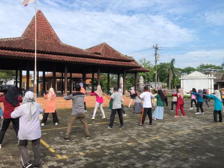 Senam Sehat Bersama Pamong 