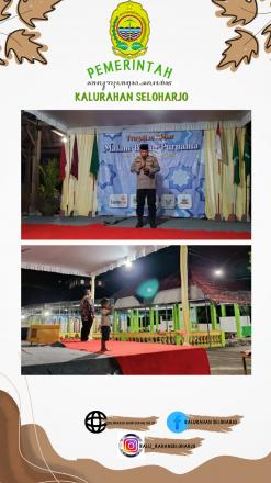 Pengajian Akbar Malam Bulan Purnama Seloharjo Timur di Padukuhan Bobok Tempel