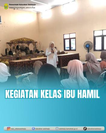 Kegiatan Kelas Ibu Hamil